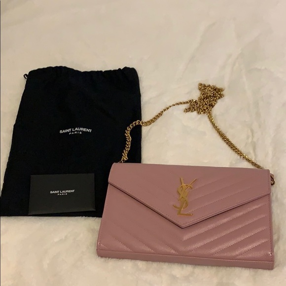 Saint Laurent Monogram Chain Wallet Bag - Picture 2 of 4